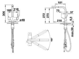 Robinet bucatarie Blanco Fontas-S II (526947)