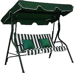 Leagan balansoar Waltz RODOS Verde cu dungi albe