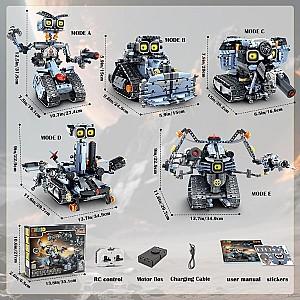 Constructor iM.Master 5 în 1 Robot-transformer (8062)