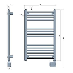 Uscător de prosoape Adler AD 7824