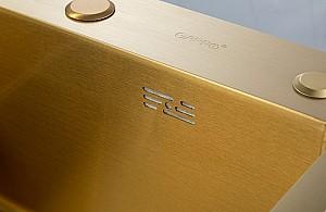 Chiuveta de bucatarie Gappo GS5050-3 Satin Gold