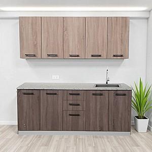 Set mobila bucatarie Alcantara 2 m Sonoma / Sonoma Trufel