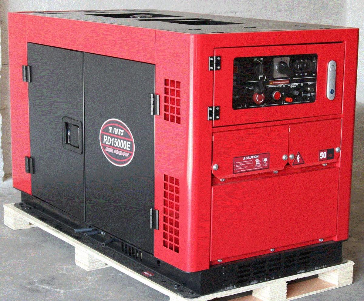 Generator electric de curent RATO DIESEL RD15000 E