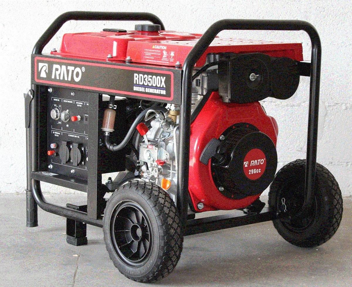 Generator electric de curent RATO DIESEL RD3500 X