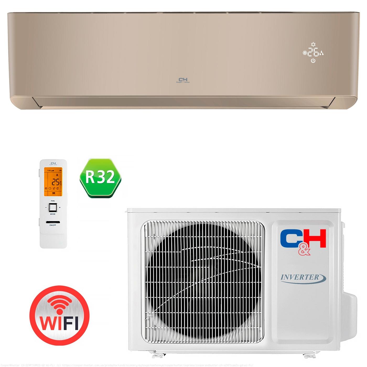 Aer conditionat Cooper&Hunter CH-S24FTXAM2S-GD Wi-Fi