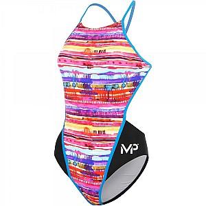Costum de baie femeie Aqualung Dominio Black Blue 36