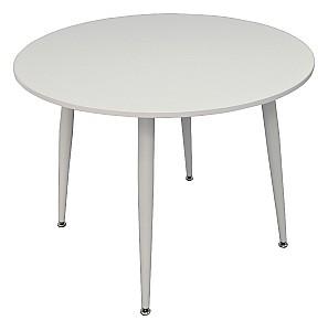 Set de masa si scaune Evelin DT 402-5 Wh + 4 scaune YTC-080 Wh / UF885-14 Grey