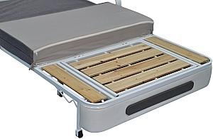 Canapea Evelin Sofa 120 Alb / Gri