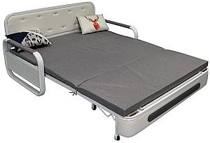 Canapea Evelin Sofa 150 Alb / Gri