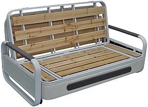 Canapea Evelin Sofa 150 Alb / Gri