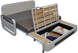 Canapea Evelin Sofa 150 Alb / Gri