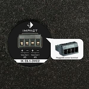 Difuzor auto subwoofer Helix IK E8.1-DVC2