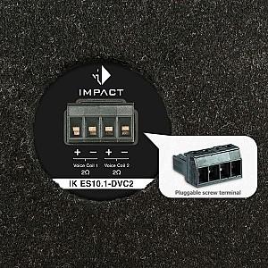 Difuzor auto subwoofer Helix IK ES10.1-DVC2