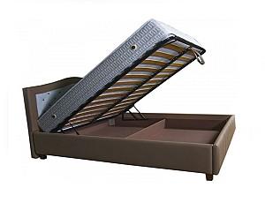 Pat Alcantara Diamond 160x200 Leather Cappuccino/White