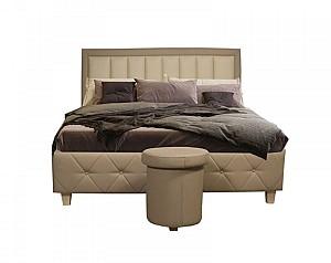 Pat Alcantara Barbaris 160x200 Leather Cappuccino/Cream