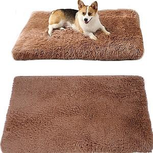 Pat pentru caine Jumi Dreptunghiular 100x60x8cm Bej