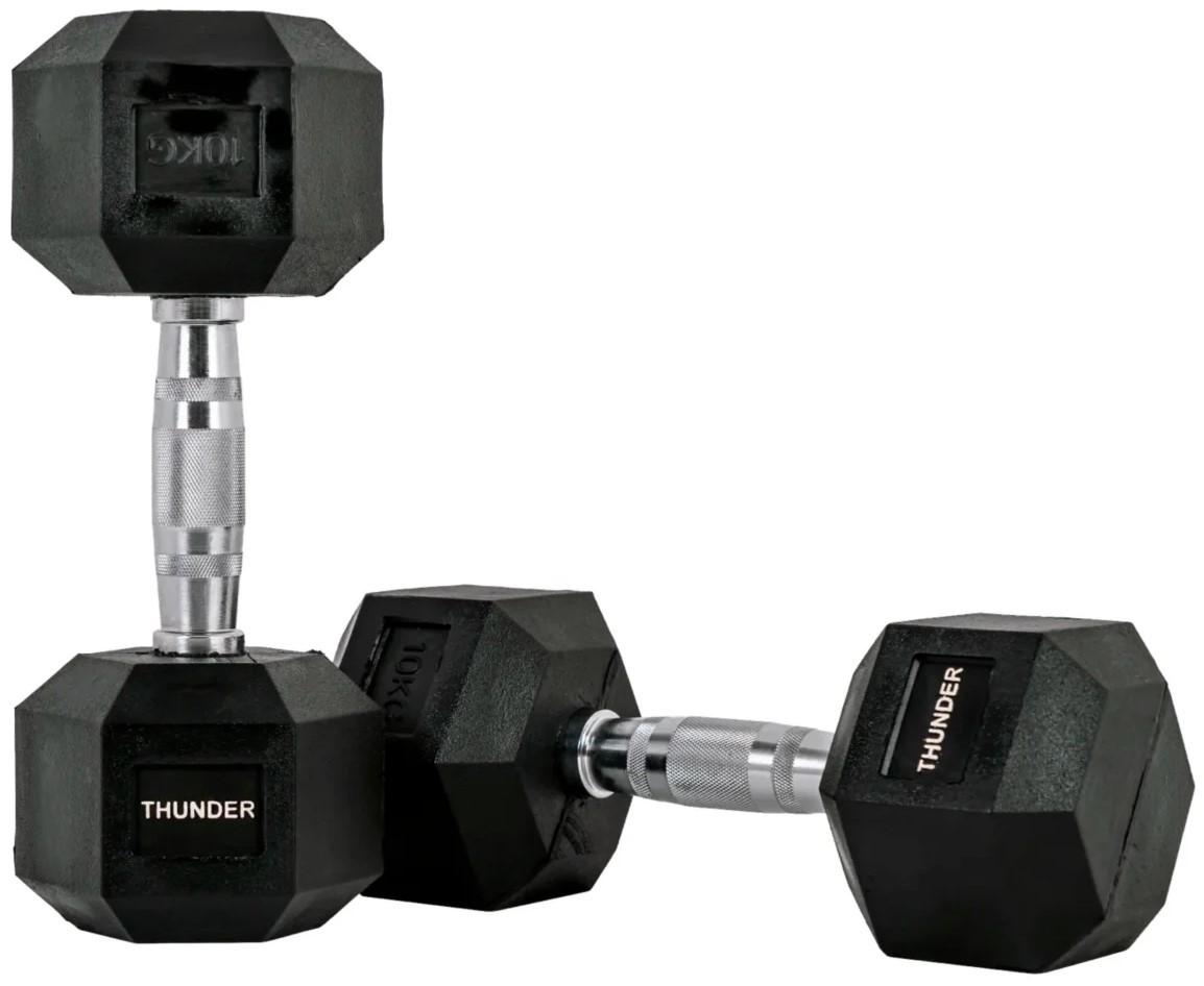 Haltera Thunder HEXAGONAL DUMBBELLS 10kg
