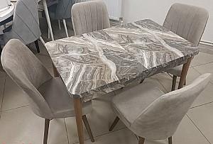 Set de masa si scaune Kelebek ES-1001 (4 scaune)