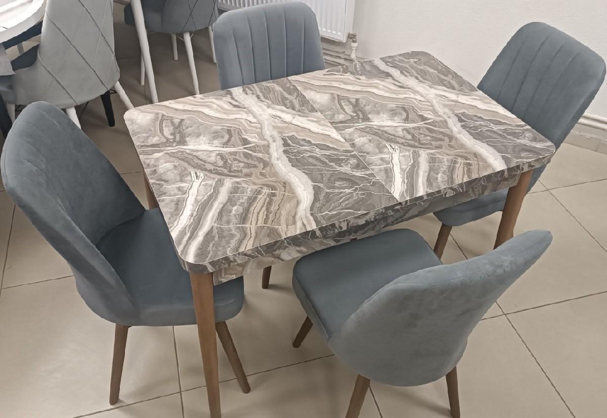 Set de masa si scaune Kelebek ES-1002 (4 scaune)