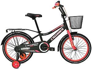 Bicicleta copii Crosser C13 Rocky 18 (Black/Red)