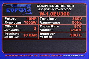 Compresor de aer Borey W-1.0EU Blue