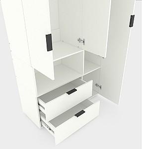 Dulap Nex Home A002L Alb