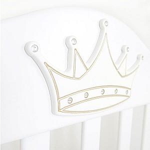 Patut copii Miracolo KORONA (LUX 10) Alb