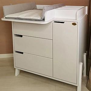 Comoda copii Miracolo CMD MAGIA PLUS Alb