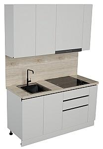 Set mobila bucatarie ArtFlame Gola 1.6 m White(Alb)