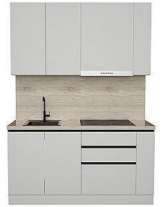 Set mobila bucatarie ArtFlame Gola 1.6 m White(Alb)