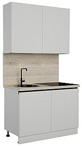 Set mobila bucatarie ArtFlame Gola 1.2 m White(Alb)