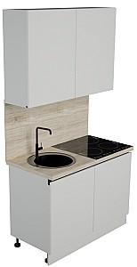 Set mobila bucatarie ArtFlame Gola 1.2 m White(Alb)