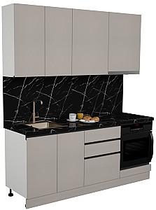 Set mobila bucatarie ArtFlame Gola 2 m New Grey(Bej)