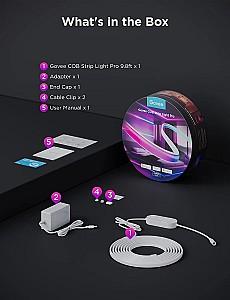 Iluminare inteligenta GOVEE H61E53D1 3m