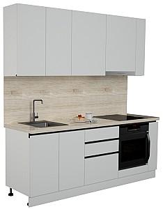 Set mobila bucatarie ArtFlame Gola 2.2 m White(Alb)