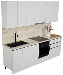 Set mobila bucatarie ArtFlame Gola 2.6 m White(Alb)