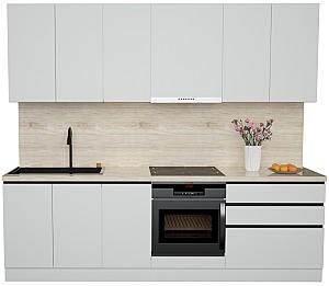 Set mobila bucatarie ArtFlame Gola 2.6 m White(Alb)