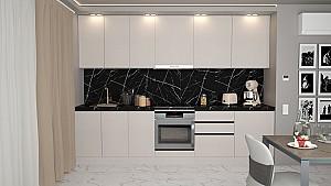 Set mobila bucatarie ArtFlame Gola 3 m New Grey(Bej)