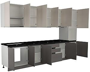 Set mobila bucatarie ArtFlame Gola 3.6 m Cream(Bej)/Stone Grey(Gri)