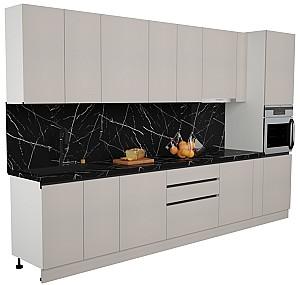 Set mobila bucatarie ArtFlame Gola 3.6 m New Grey(Bej)