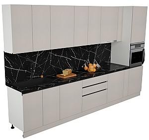 Set mobila bucatarie ArtFlame Gola 3.6 m New Grey(Bej)