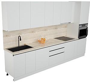 Set mobila bucatarie ArtFlame Gola 3.6 m White(Alb)