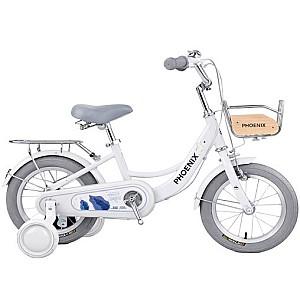 Bicicleta copii New World Meng Qu White