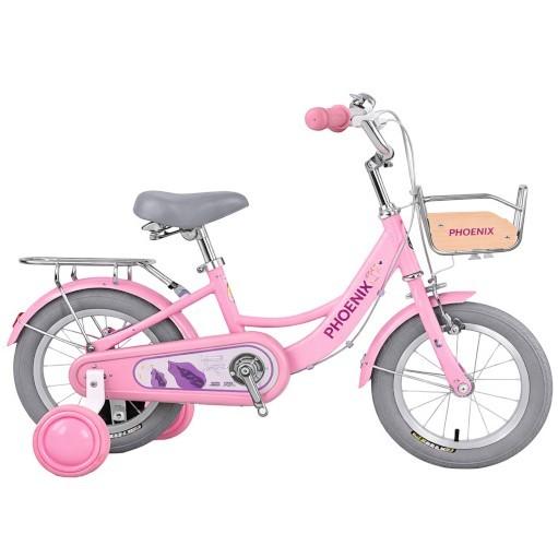 Bicicleta copii New World Meng Qu Pink 14"