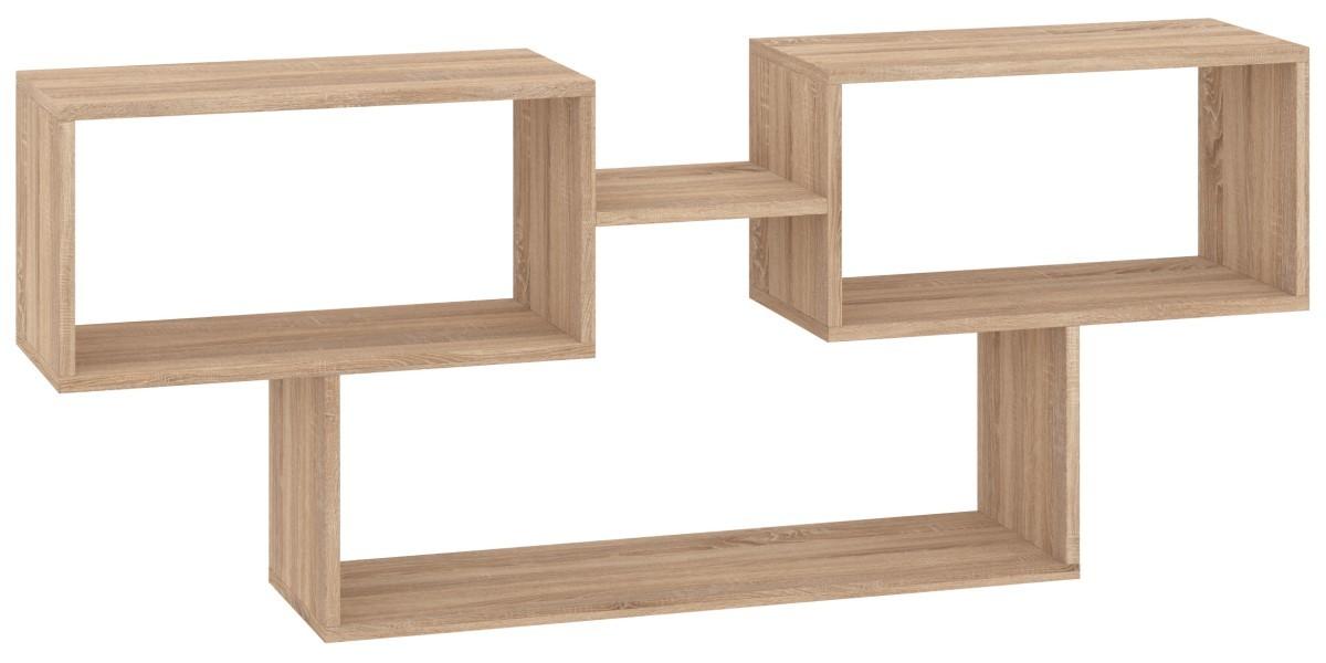 Raft de perete Pehotin P-4 stejar sonoma