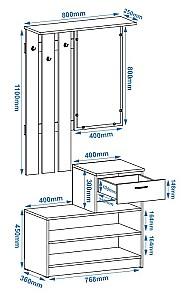 Antreu Pehotin Ivona stejar sonoma