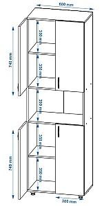 Dulap Pehotin SHD-1 Nuc(Maro)