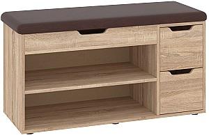 Dulap pentru incaltaminte Pehotin B-7 stejar sonoma/maro