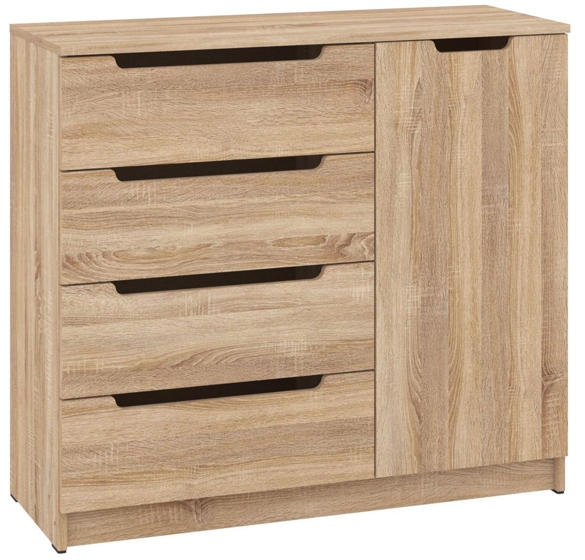 Comoda Pehotin K-4+1 Eco stejar sonoma