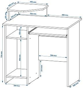 Masa pentru calculator Pehotin Orion nuc